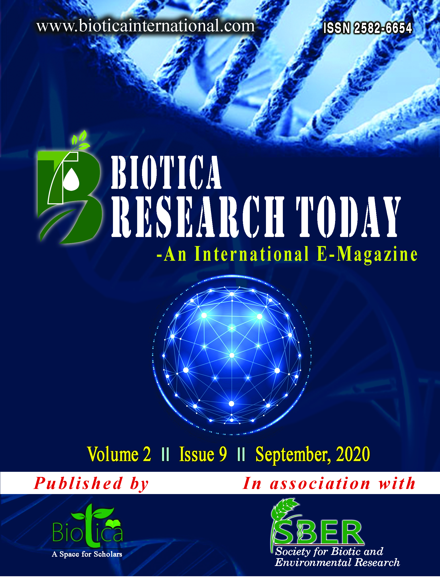 Biotica Research Today Volume 2 Issue 9 Cover Page