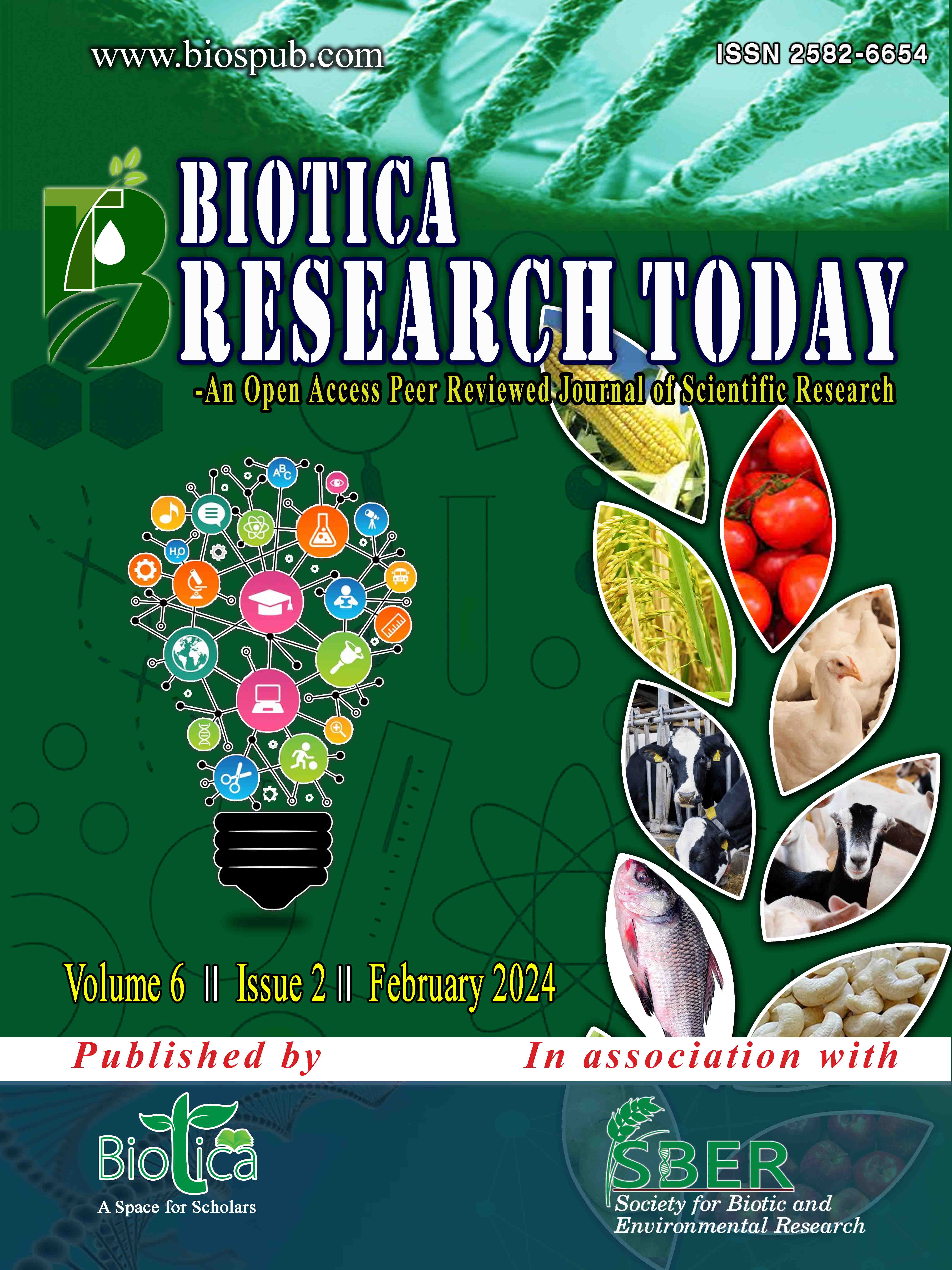 Biotica Research Today Vol 6 Issue 2 Cover Page