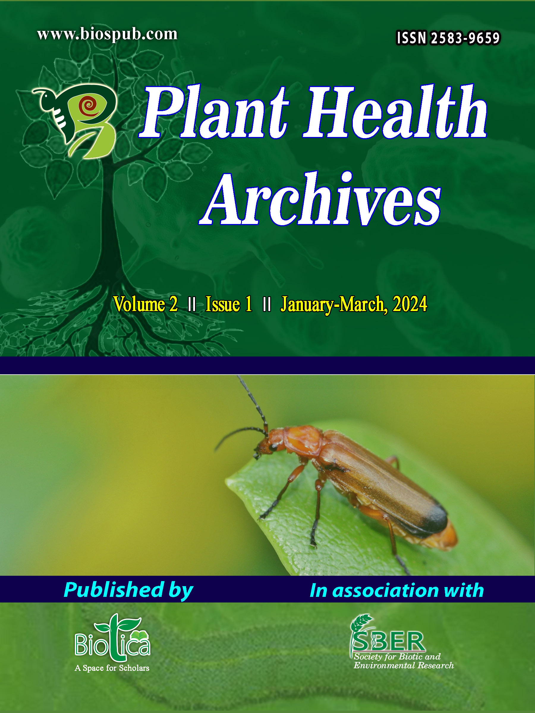 Plant Health Archives Vol 2 Issue 1 2024 Cover Page